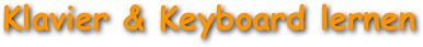 Klavier & Keyboard lernen